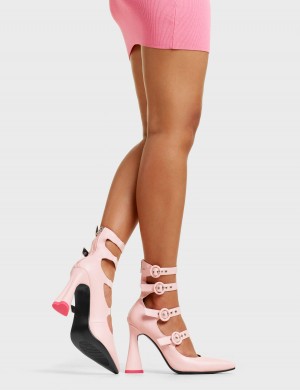 Lamoda Dollface Plattform Heels Rosa | 387592-JVO